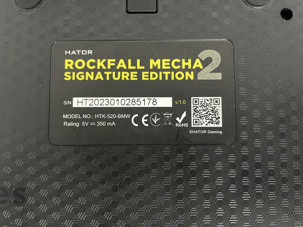 Hator Rockfall 2 Mecha TKL SIGNATURE EDITION (HTK-520-BMW)
