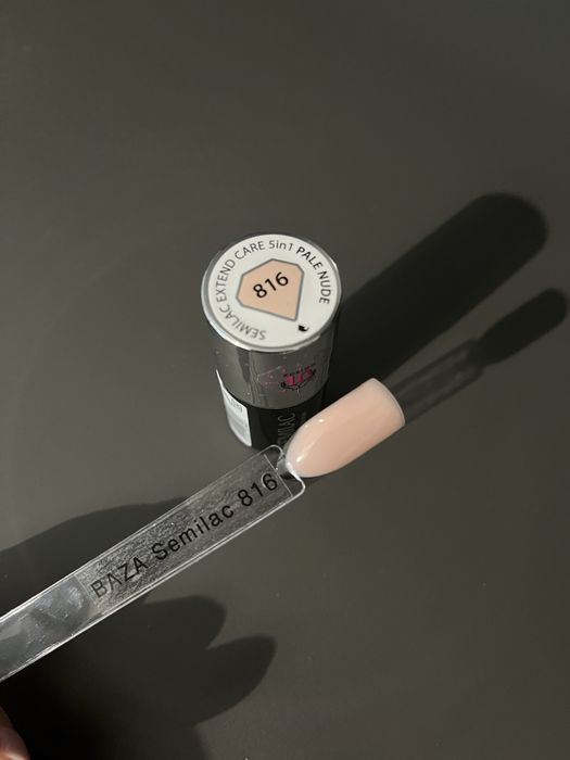 Lakiery do paznoki hybrydowe- 11 kolorow plus baza