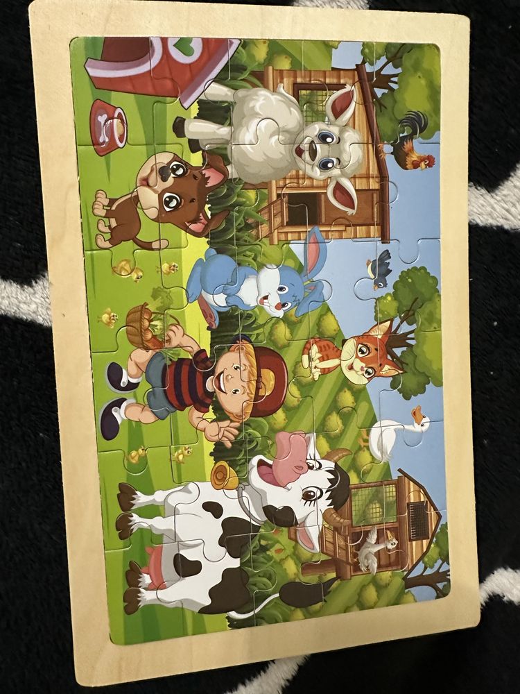 Układanki drewniane Puzzle