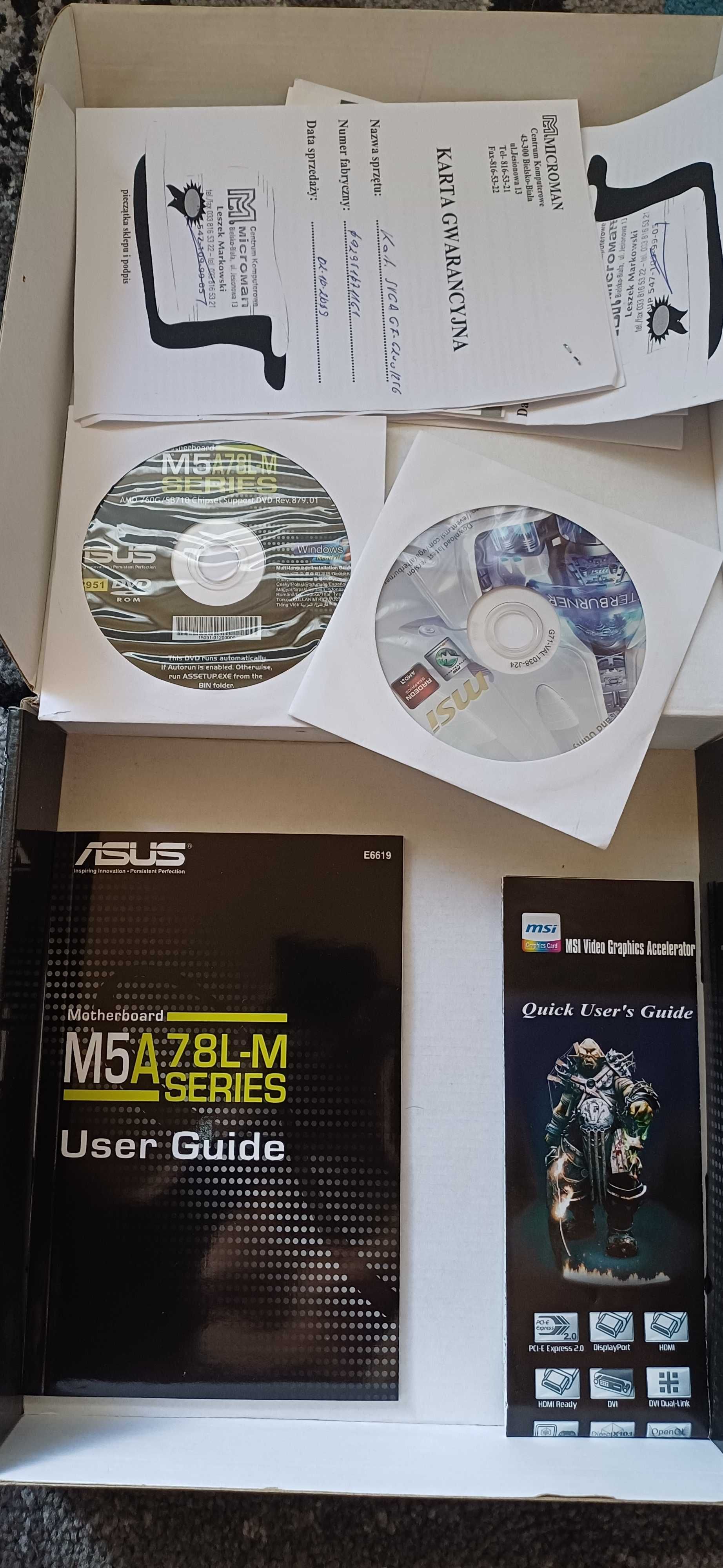Komputer stacjonarny AMD Phenom II X4 960T 3.00GHz.