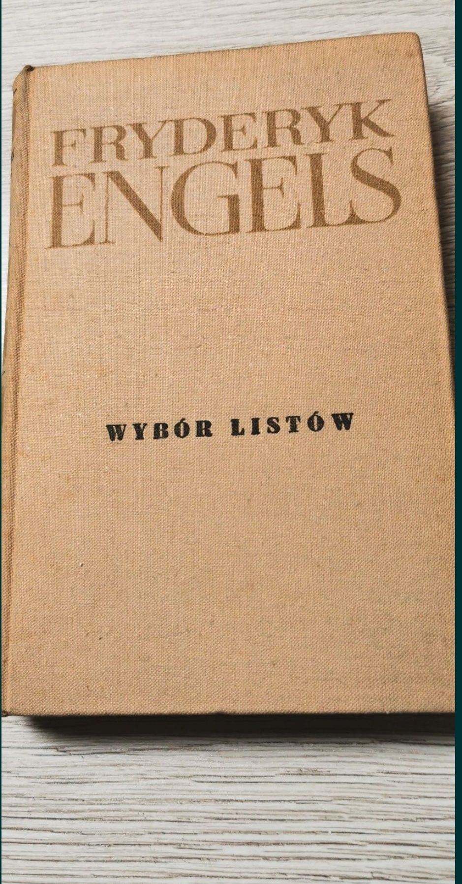 Fryderyk Engels Wybór listów