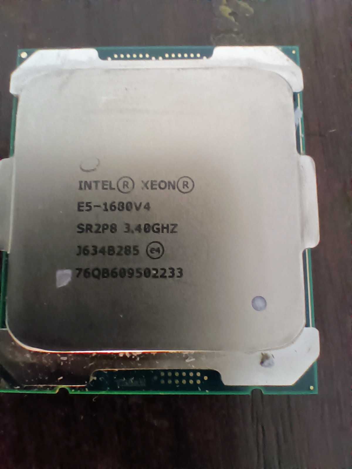 Intel XEON E5-1680 v4 (16 × Intel Xeon CPU E5-1680 v4 at 3.40GHz)