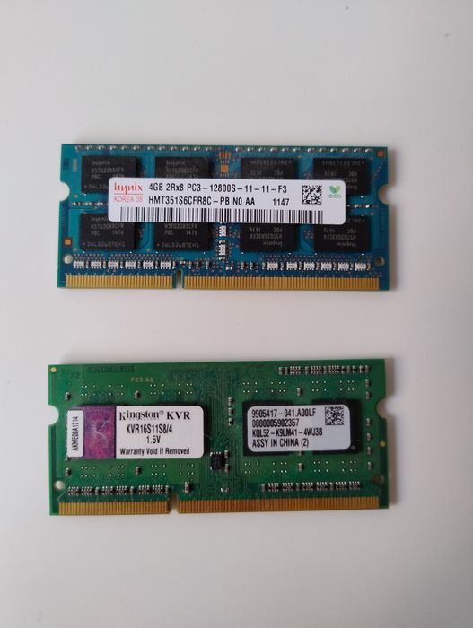 Pamięć RAM 8GB DDR3L 1600MHz PC3L-12800S
