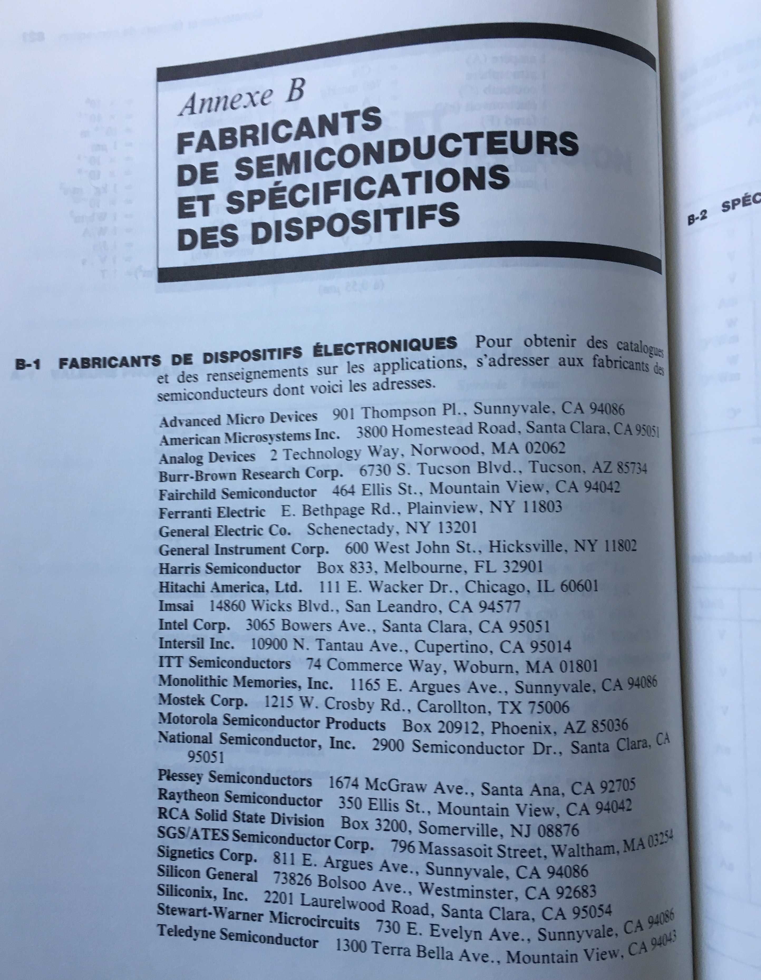 Livro "Microelectronique"