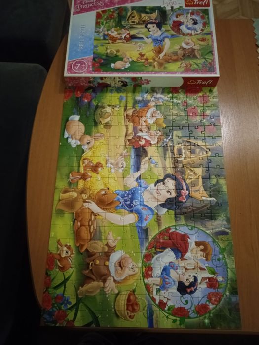 Puzzle trefl 200 elementów Królewna śnieżka