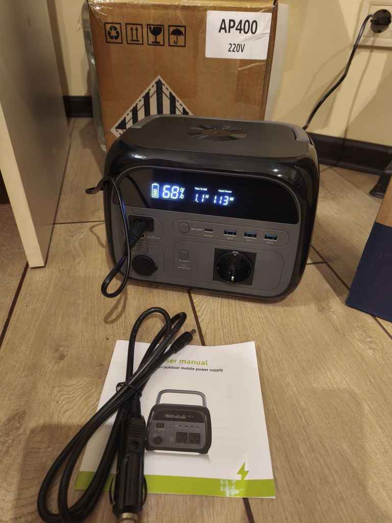 Зарядна станція CTOLITY AP400 500W, 108000 mAh