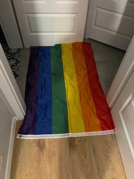 Flaga LGBT Tęczowa pride 150x90