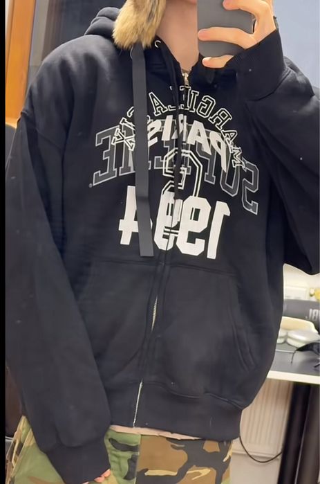 зип худи Maison Margiela X supreme zip up rick owens raf simons