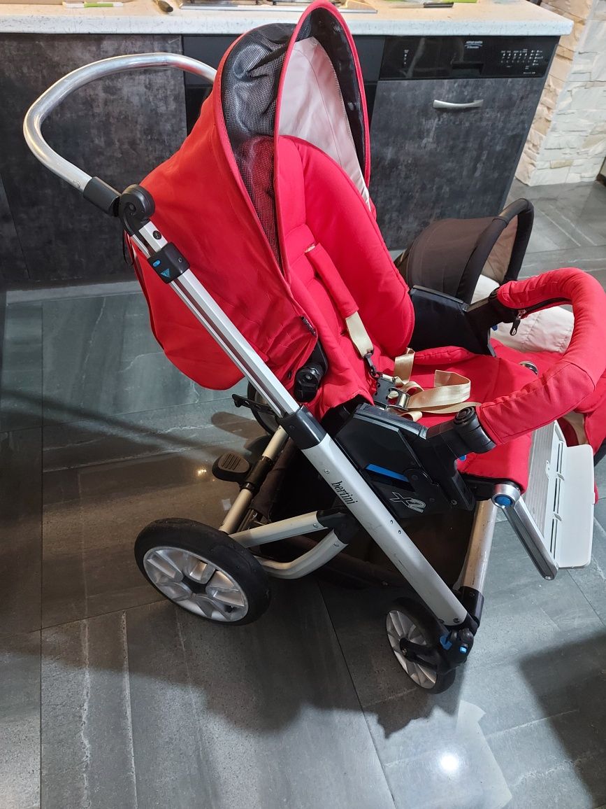 Wózek dziecięcy Bertini X2 gondola + spacerówka