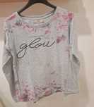 Sweat / Camisola Inside com Mensagem "Glow" Tam.S