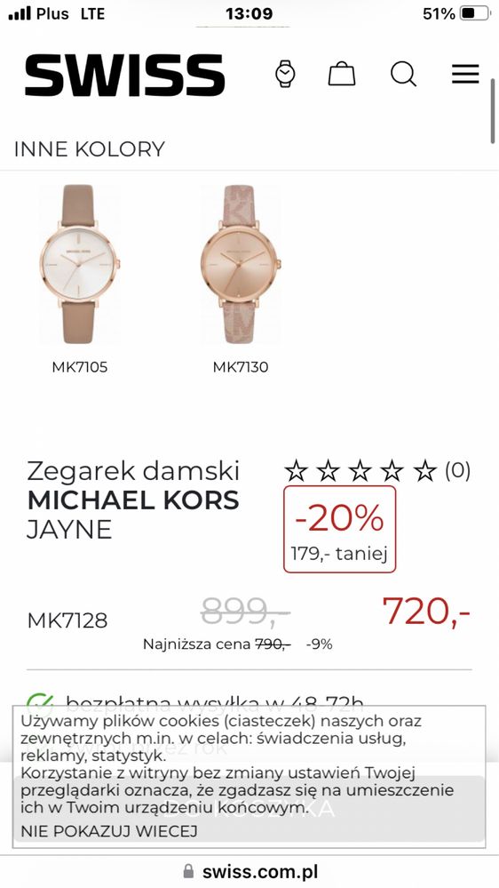 Zegarek michael kors