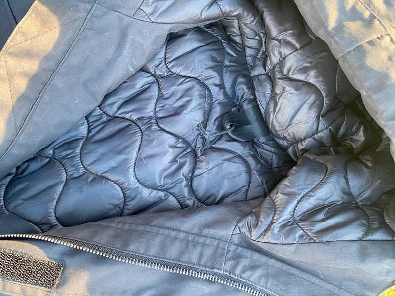 Kurtka męska zimowa długa ciepła Reserved jak nowa czarny L XL