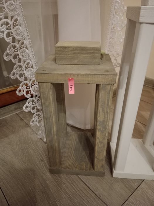 Latarenki  drewniane (do zrobienia własnej aranżacji)