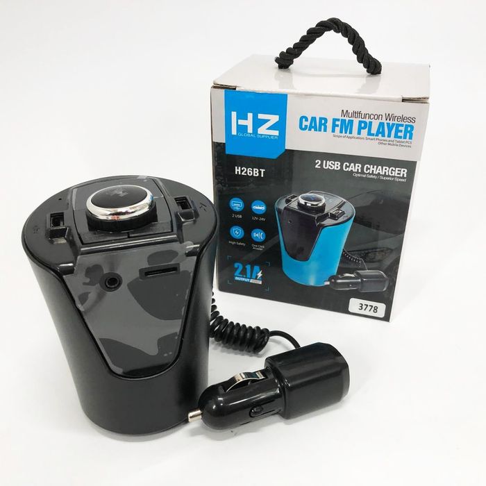 Автомобільний FM-трансмітер модулятор