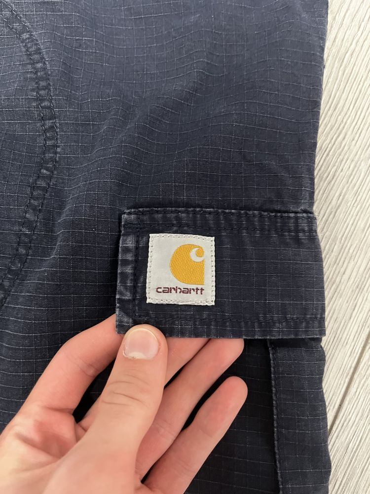 Штани Carhartt Оригінал Темно Сині