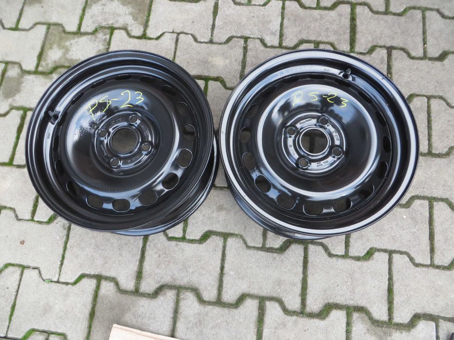 Felga Stalowa 6" x 15" 4x100 ET 37 Opel pojedynka