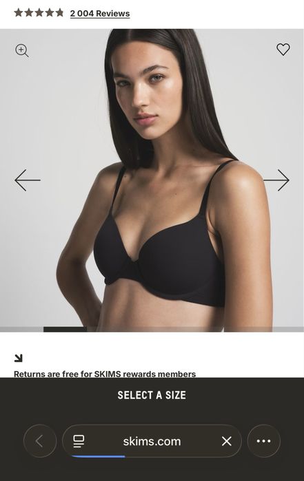 Skims бюстгальтер , топ , белье