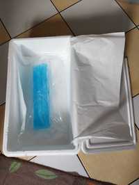 Styropianowy box z wkładem lodowym