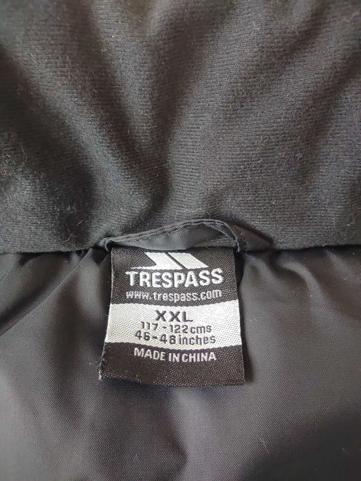 Чоловічий стьобаний жилет з капюшоном Trespass Franklyn, р.XXL 46/48