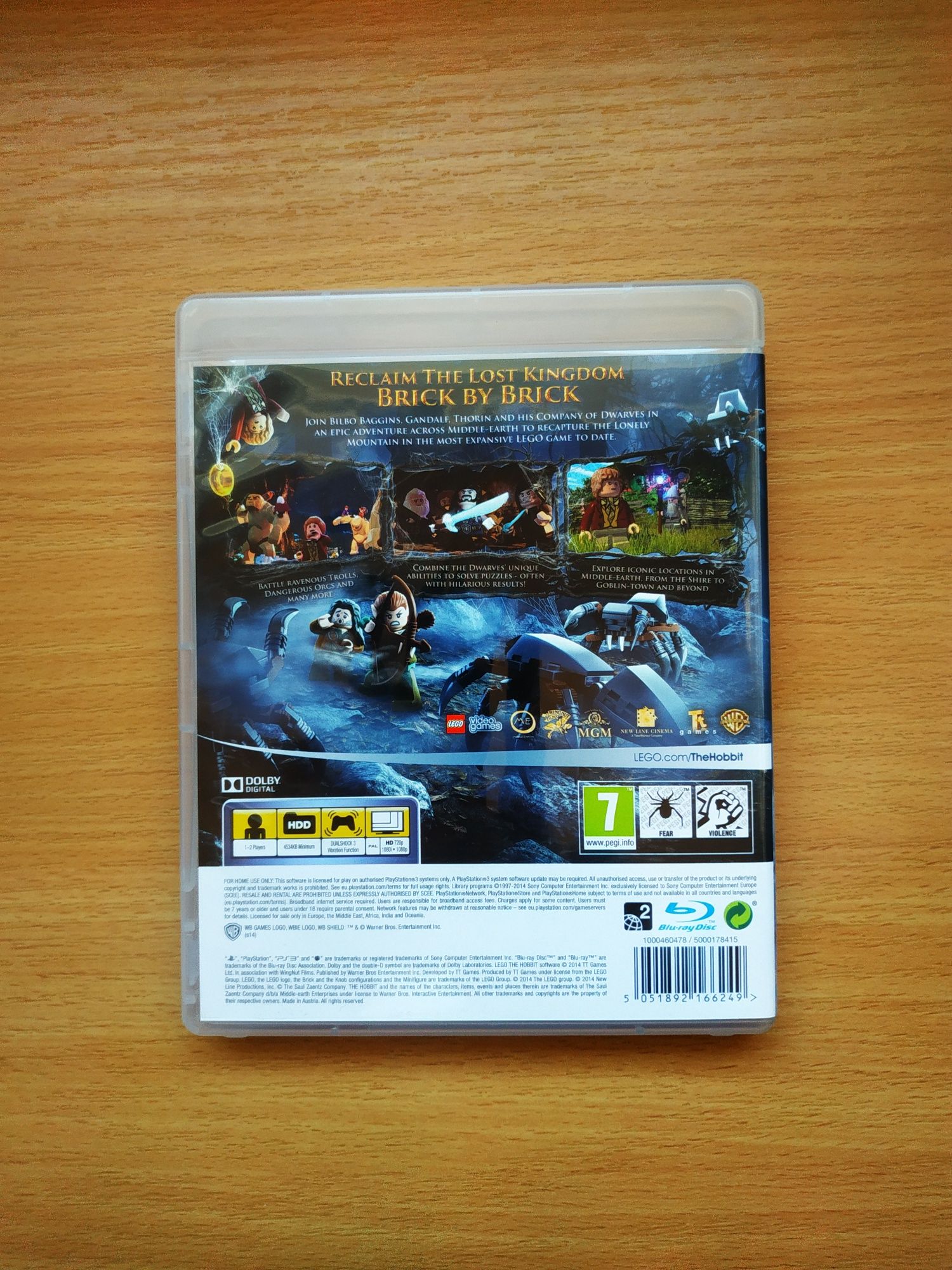 Lego hobbit ps3,pl,stan bardzo dobry, wysyłka olx