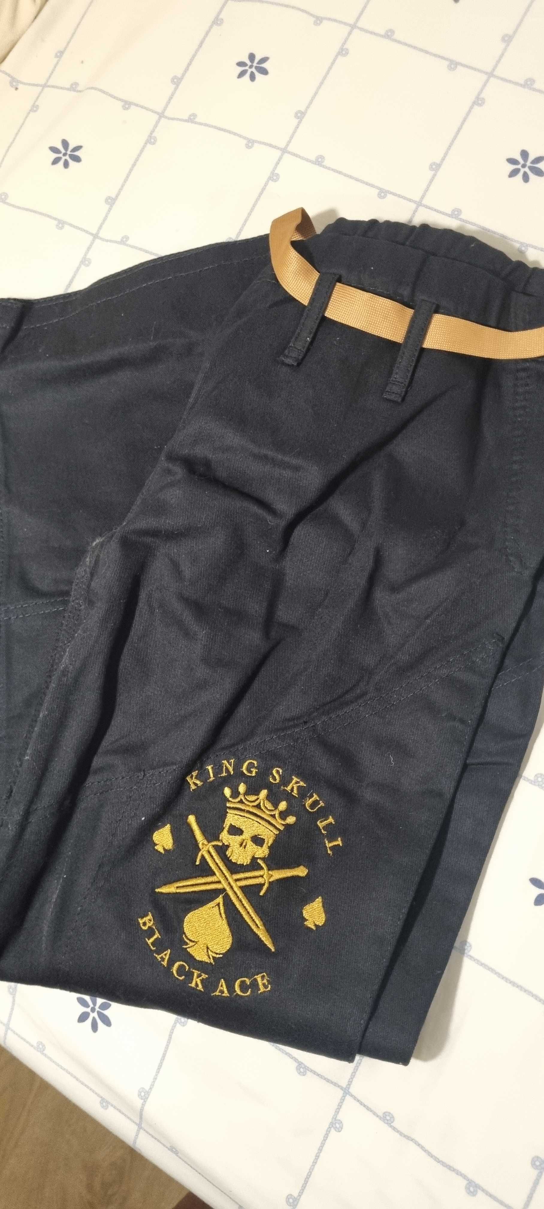Kimono jiu-jitsu King skull
