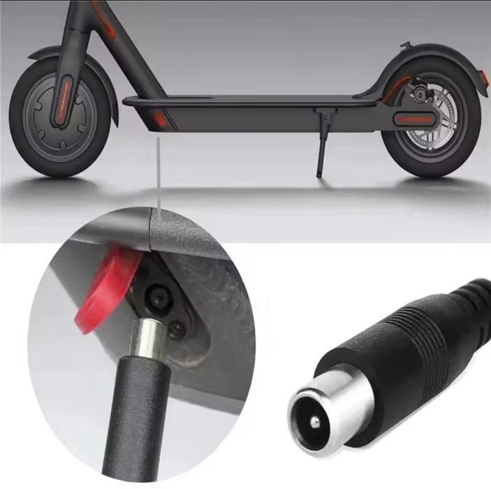 Зарядное устройство для самоката 36V 48V 2A 8мм разъем