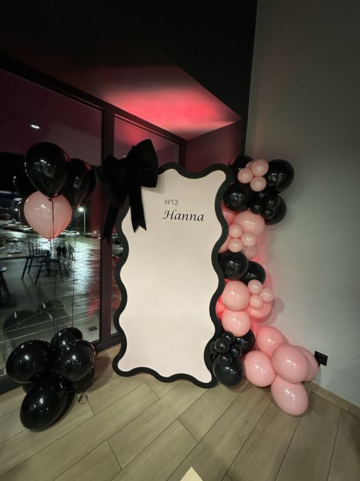 Ścianki balonowe,girlandy balonowe,dekoracje sali