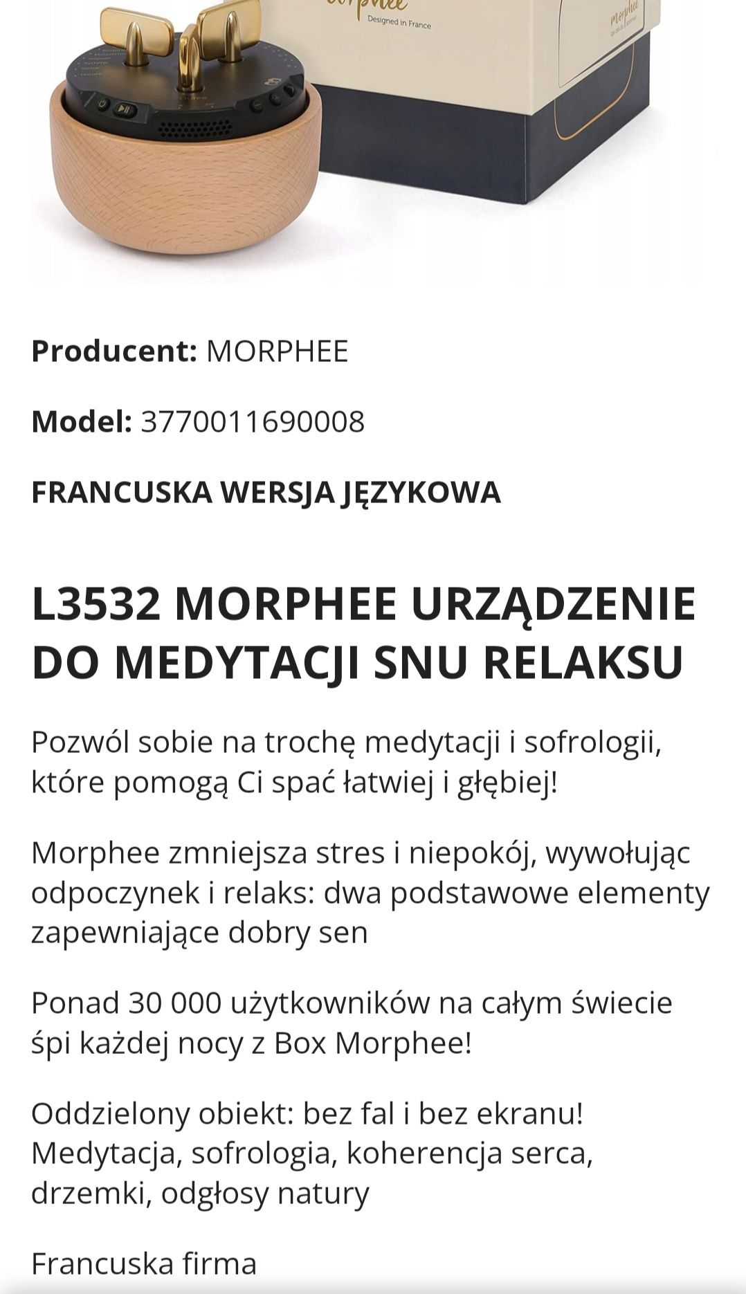 Głośnik przenośny Morphèe