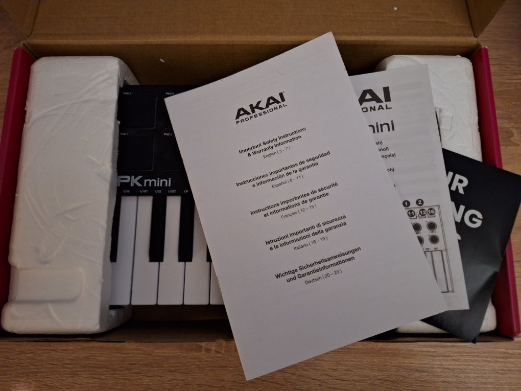 Akai MPK Mini MK3 - Klawiatura sterująca MIDI