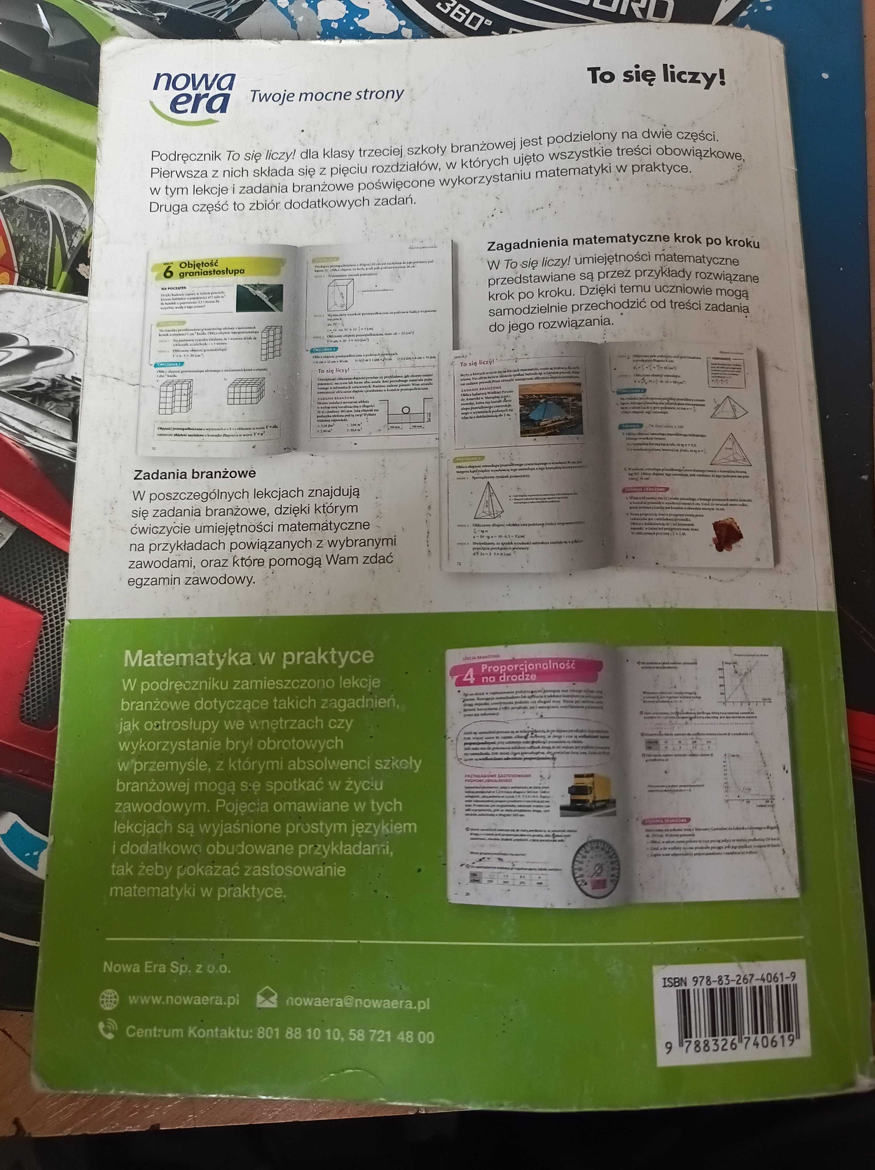 Podręcznik do matematyki dla szkoły branżowej pierwszego stopnia