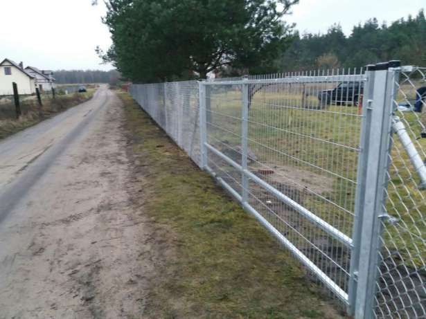 penele ogrodzeniowe wys.153cm/250/grubość 5mm ocynkowane