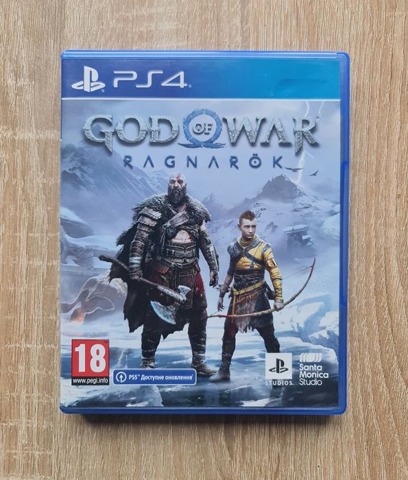 PlayStation 4 ps 4 PS4 PlayStation 5 ps 5 PS5 Диск Ігра Год оф Вар