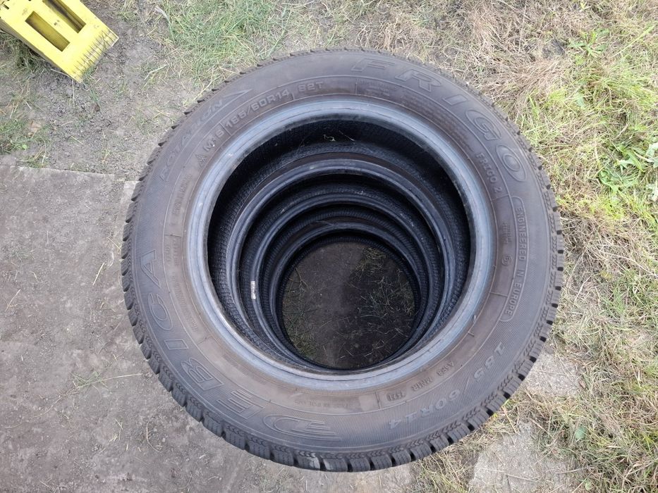 Opony zimowe 185/60/14 4szt 8mm Dębica FRIGO