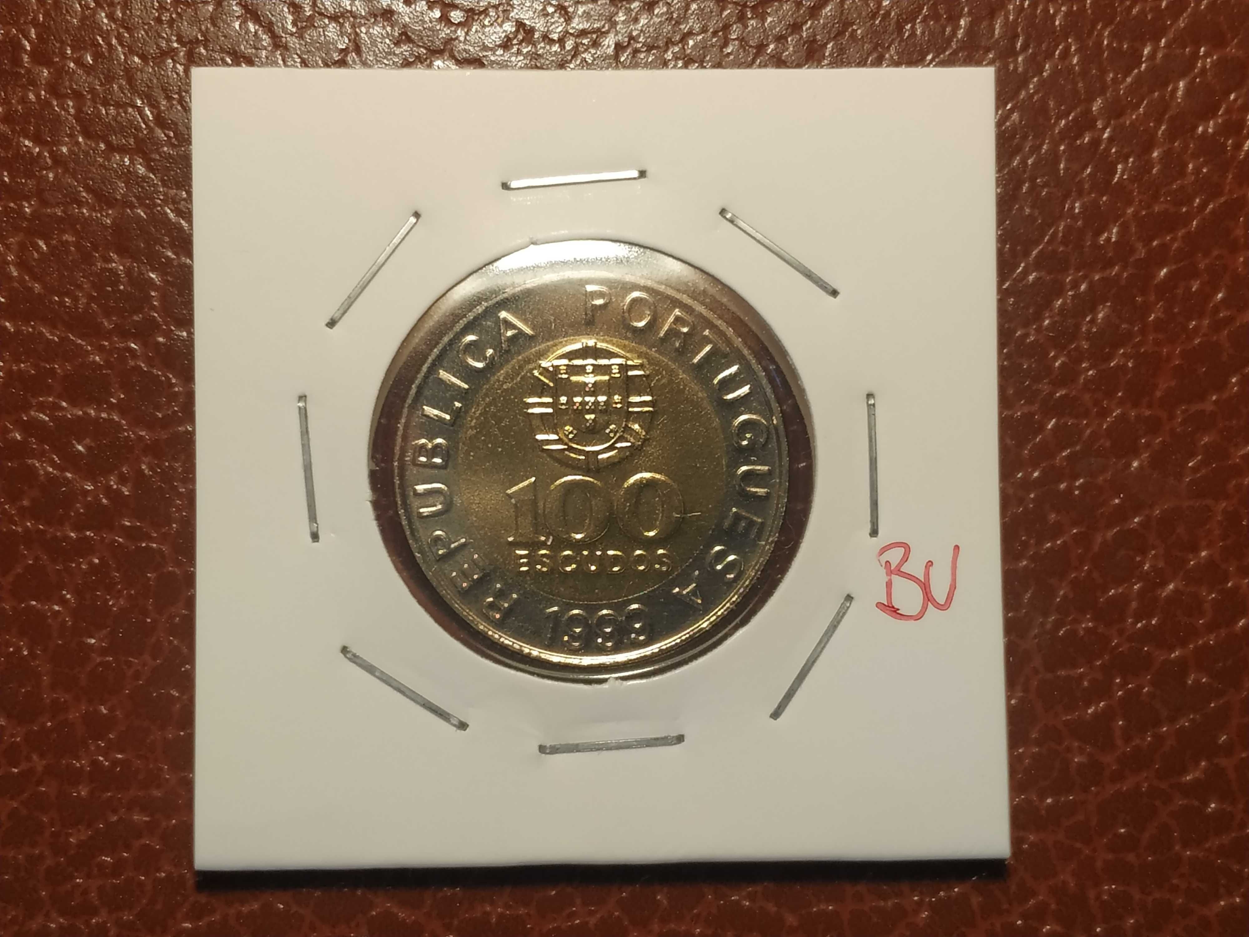 337 Portugal - moeda de 100 escudos de 1999 BNC
