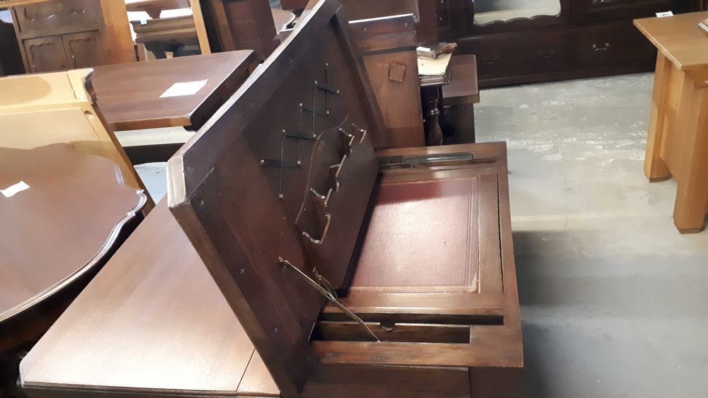 Stół biurko drewniany drewno antyk 100 letni rozkładany stary FV DOWÓZ