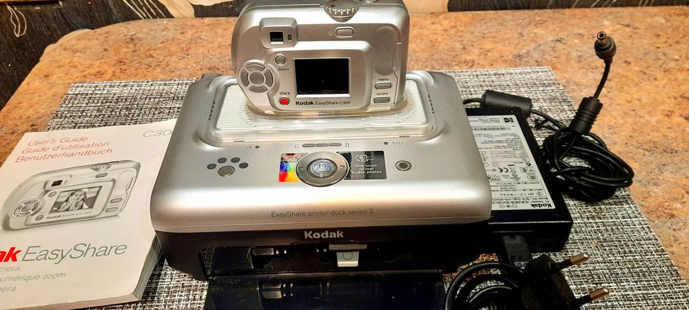 Смарт фотопринтер Кодак с фотокамерой , инструкцией и ф/бумагой