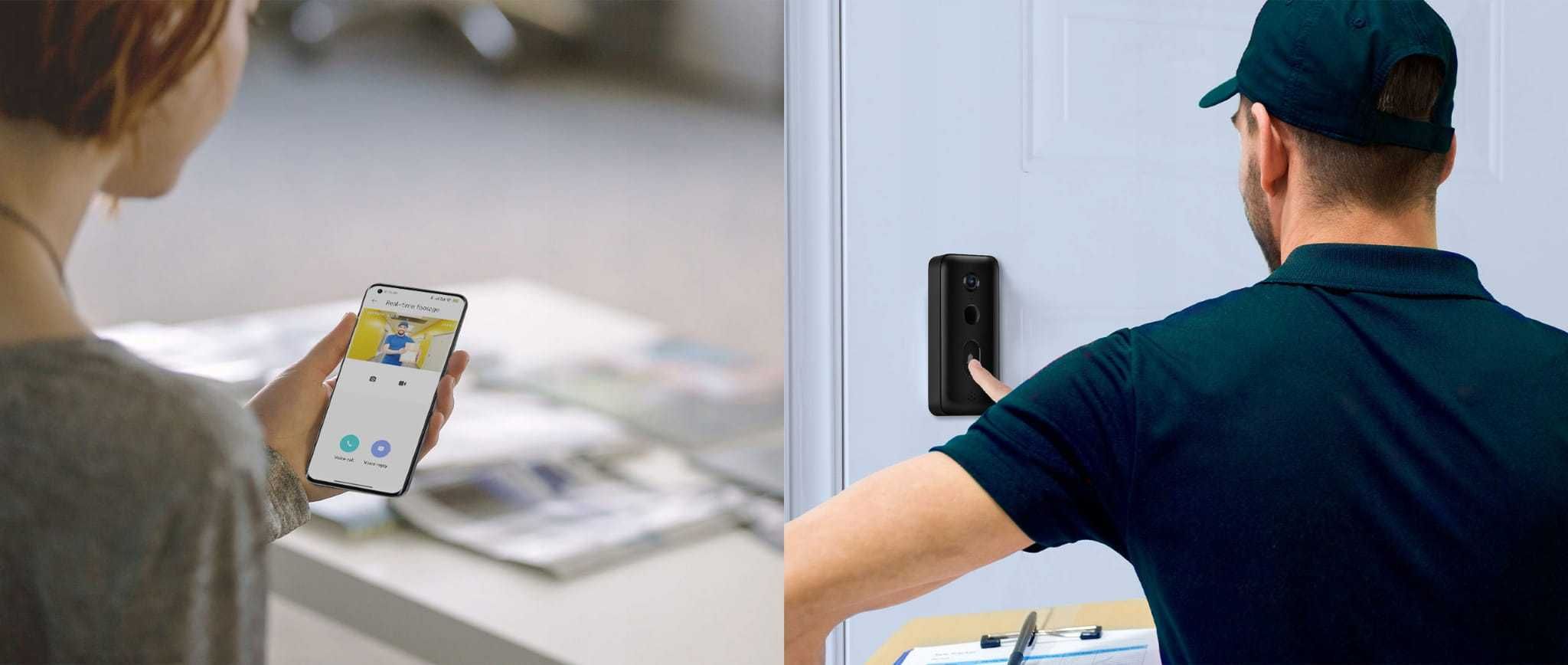 Wideodomofon WiFi Xiaomi Smart Doorbell 3 Dzwonek do drzwi Sklep Wawa
