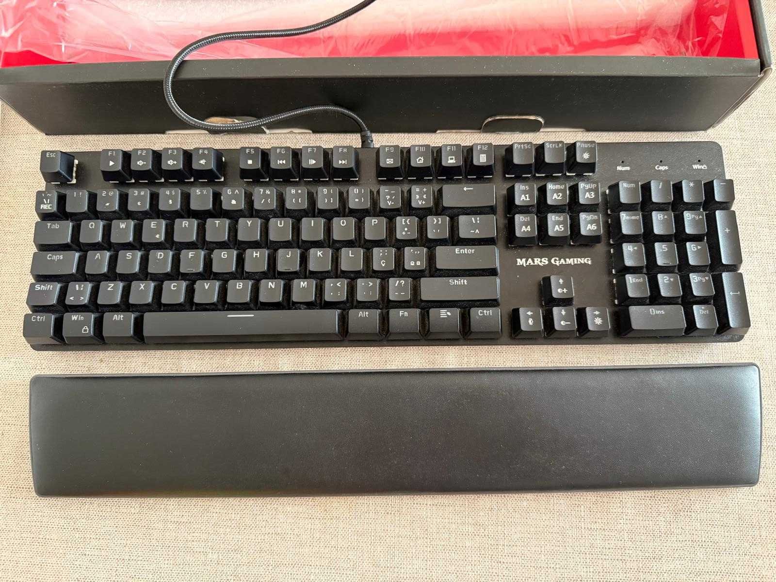 Mars Gaming MK5 RGB switches azuis