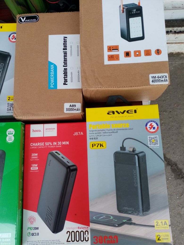 Power Bank Hoco Borofone зарядка повер бенк Awei Зарядний пристрiй