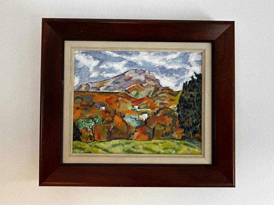 Obraz “La Montagne Sainte-Victoire” – Robert Tauriac, 2000 r.