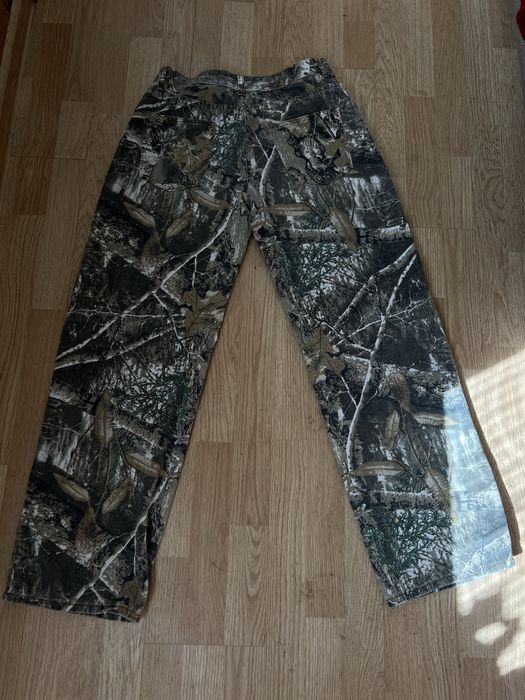 широкие джинсы realtree камуфляж baggy sematary
