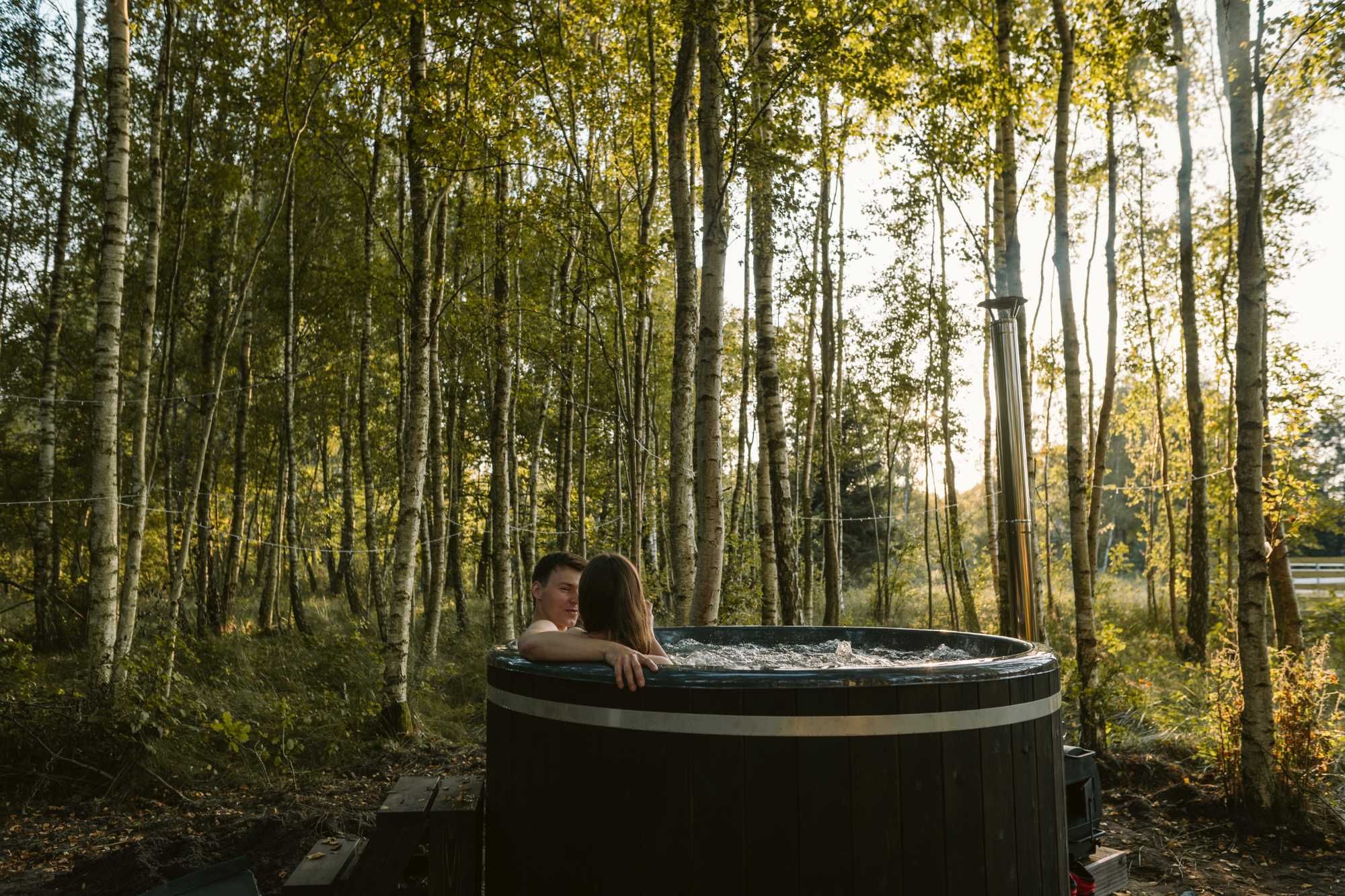 Domki nad morzem Łeba m. Żarnowska - balia i sauna