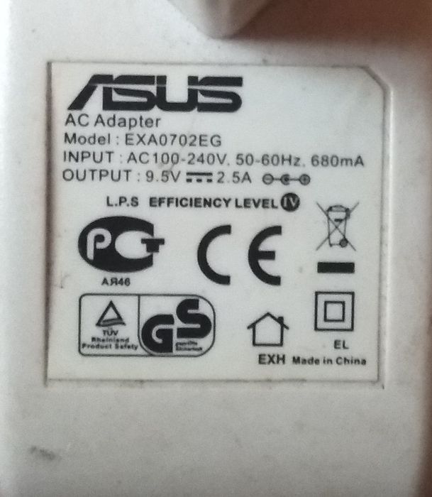 Оригінальне зарядне для нетбуках Asus