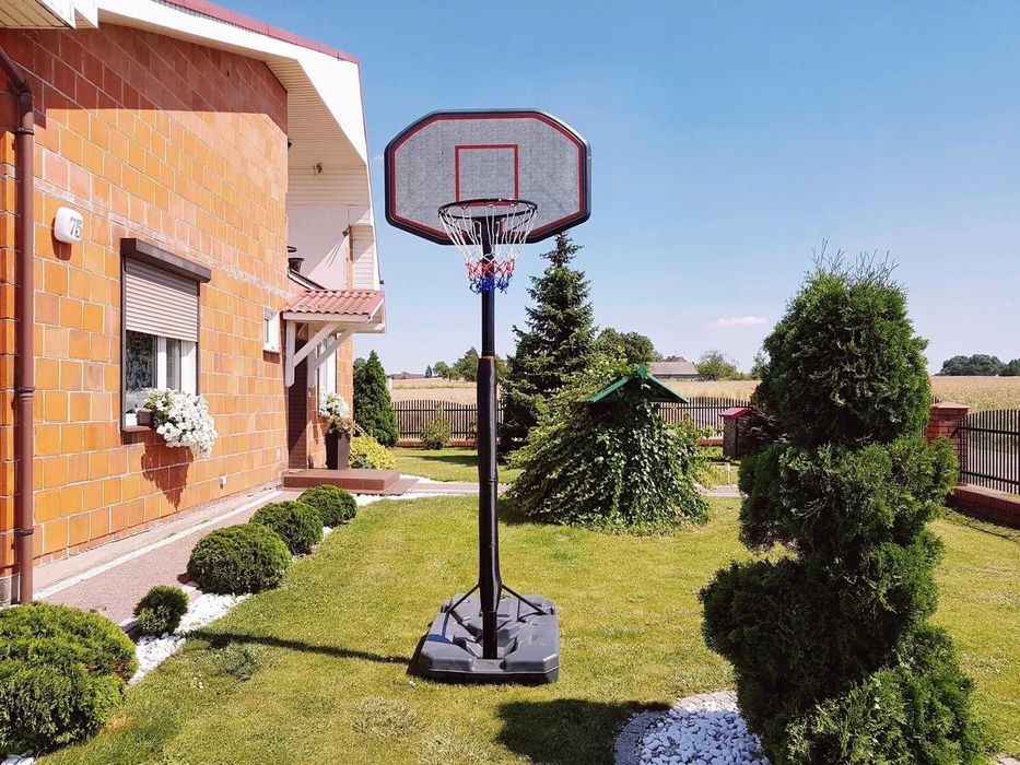 Kosz do Koszykówki Mobilny Regulowany Stojak 190-250CM