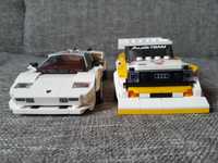 Lego Audi Quattro + Lamborghini Countach