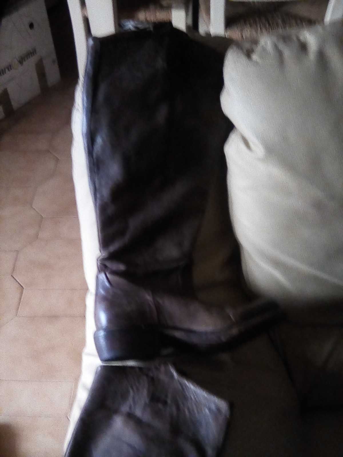 Botas em pele Catarina Martins