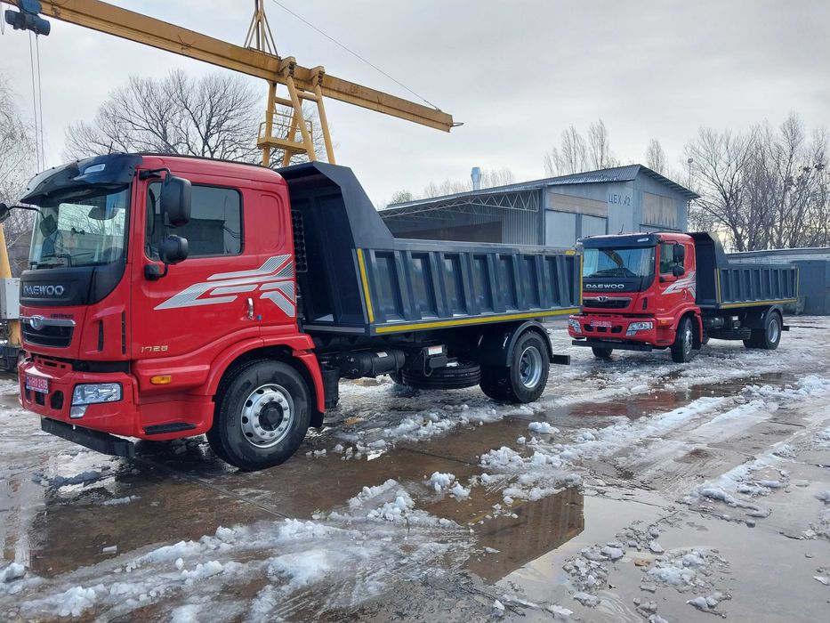 Daewoo самосвал. переоборудование в самосвал. ДЭО.