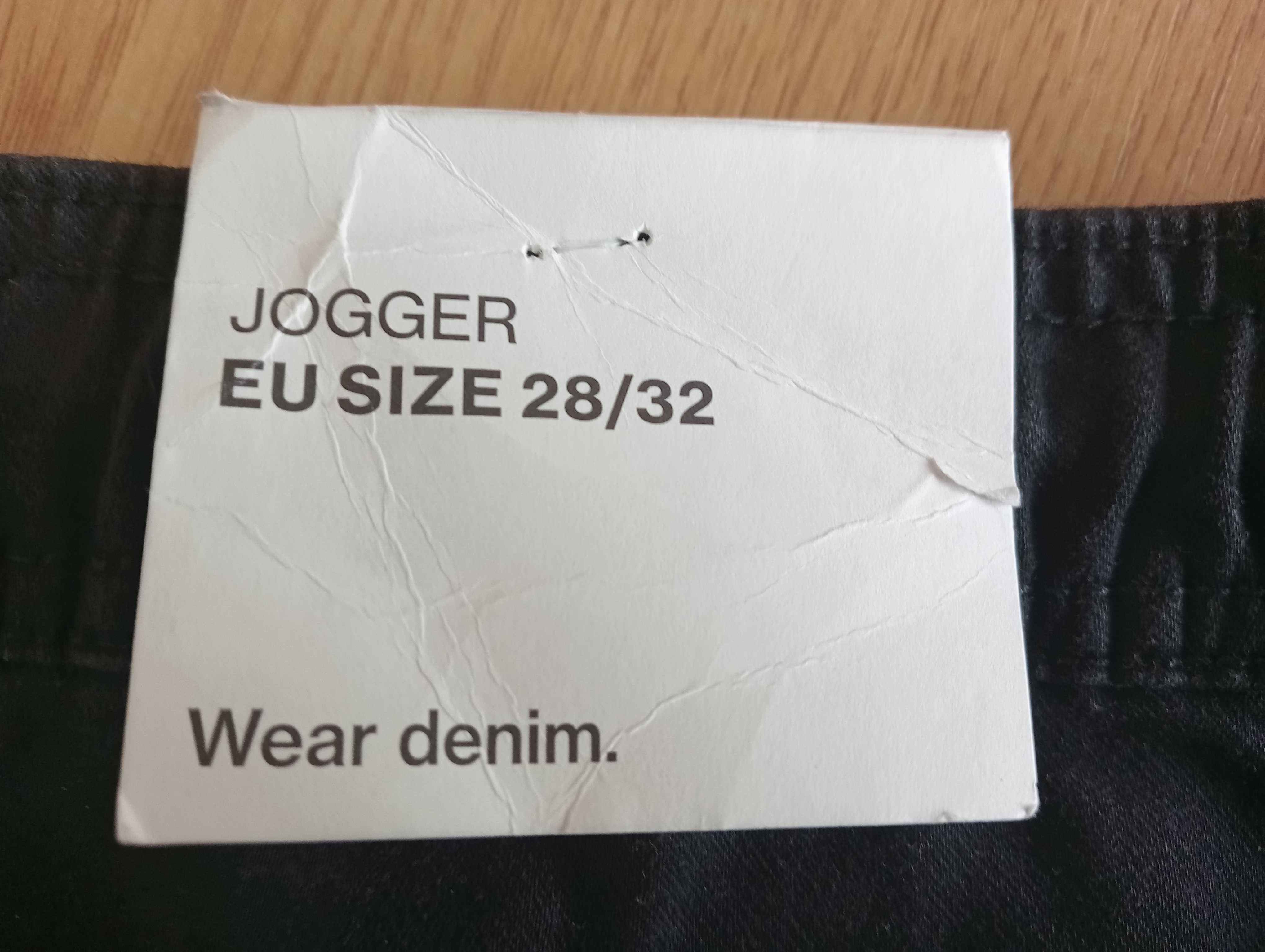 Nowe spodnie Joggery Denim 28/32.