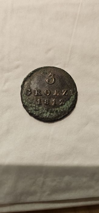moneta 3 Grosze 1812r. Księstwo Warszawskie
