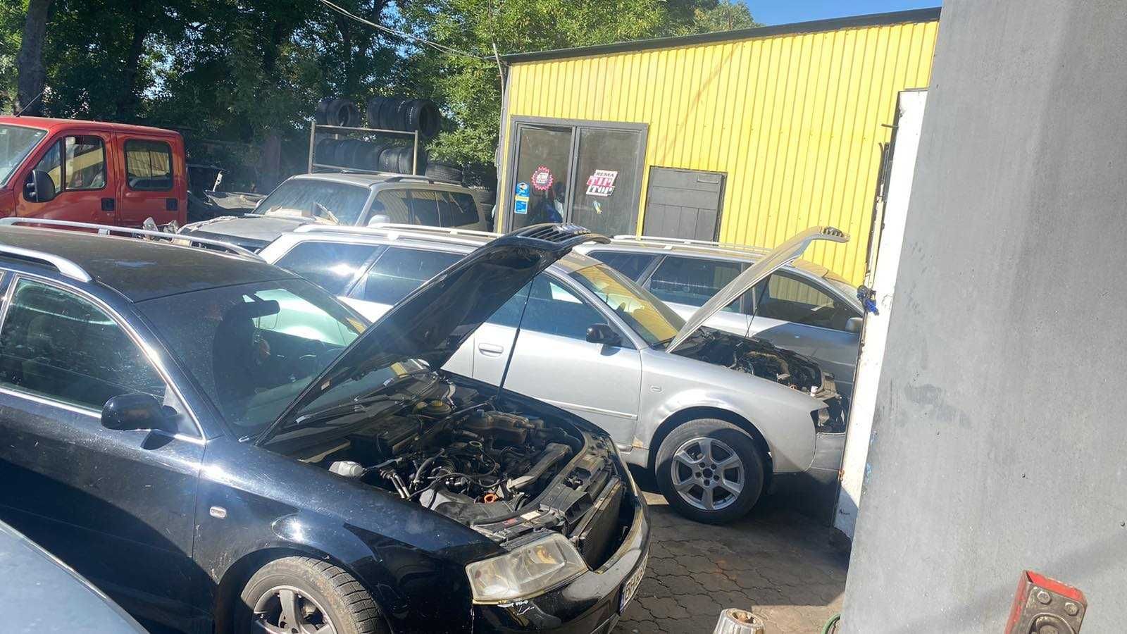 Ауді А6 С5 allroud Передний бампер решетки туманки